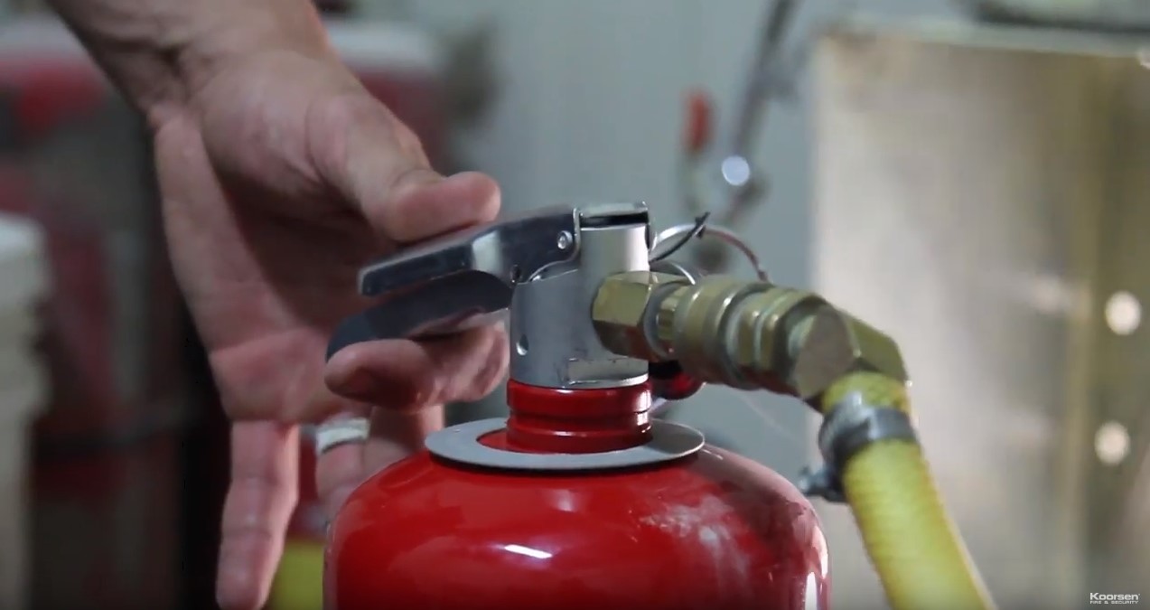 What is Hydrostatic Testing of Portable ABC Fire Extinguishers?